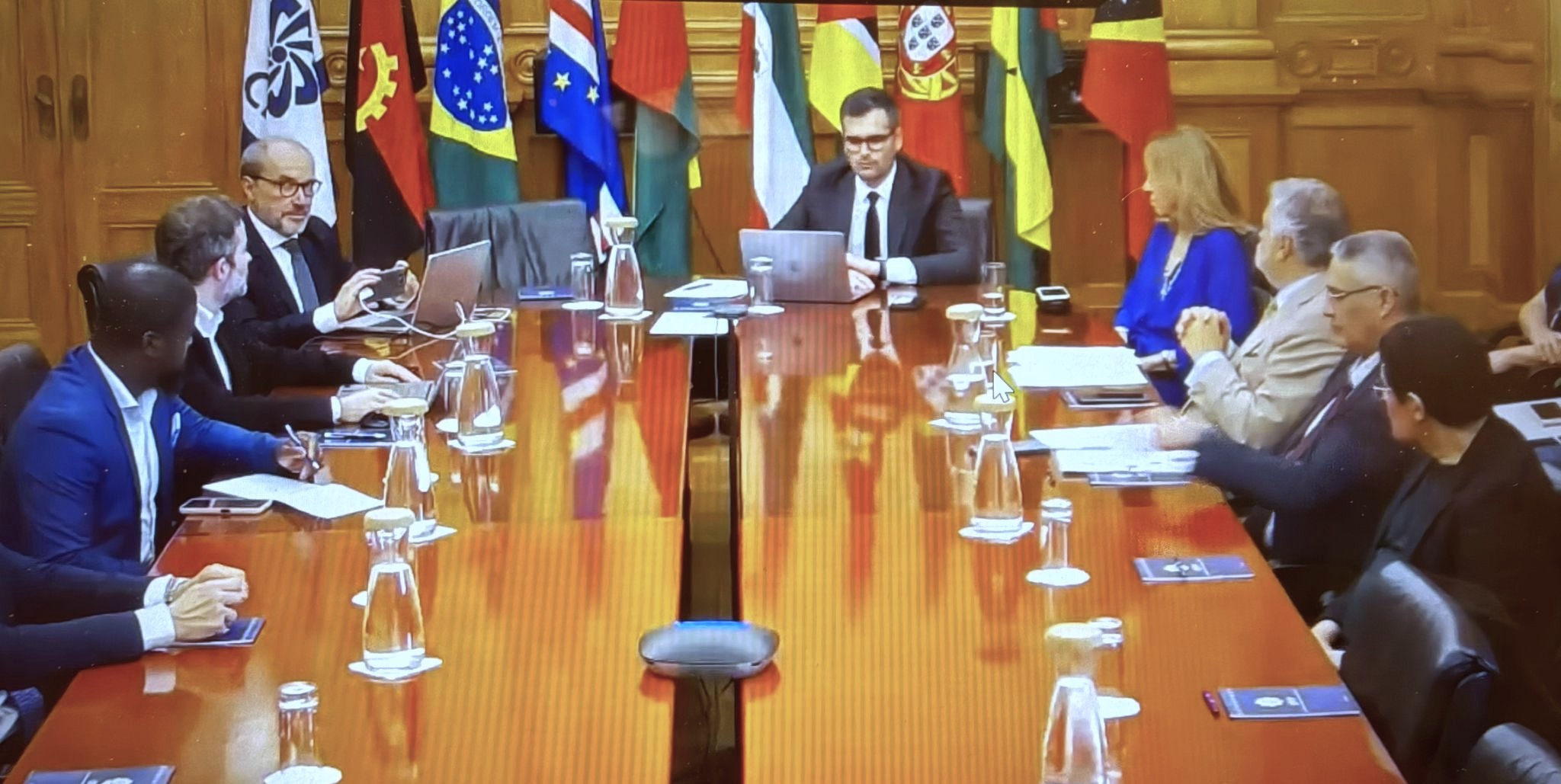 Vítor Caldeirinha em congresso CPLP
